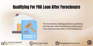 Qualifying For FHA Loan After Foreclosure