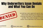 Why Underwriters Issue Denials