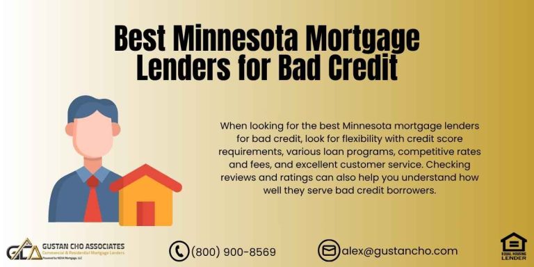 Best Minnesota Mortgage Lenders For Bad Credit