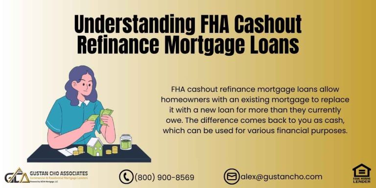 FHA Cashout Refinance Mortgage Loans