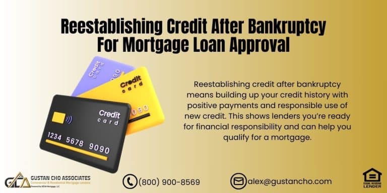 Reestablishing Credit After Bankruptcy