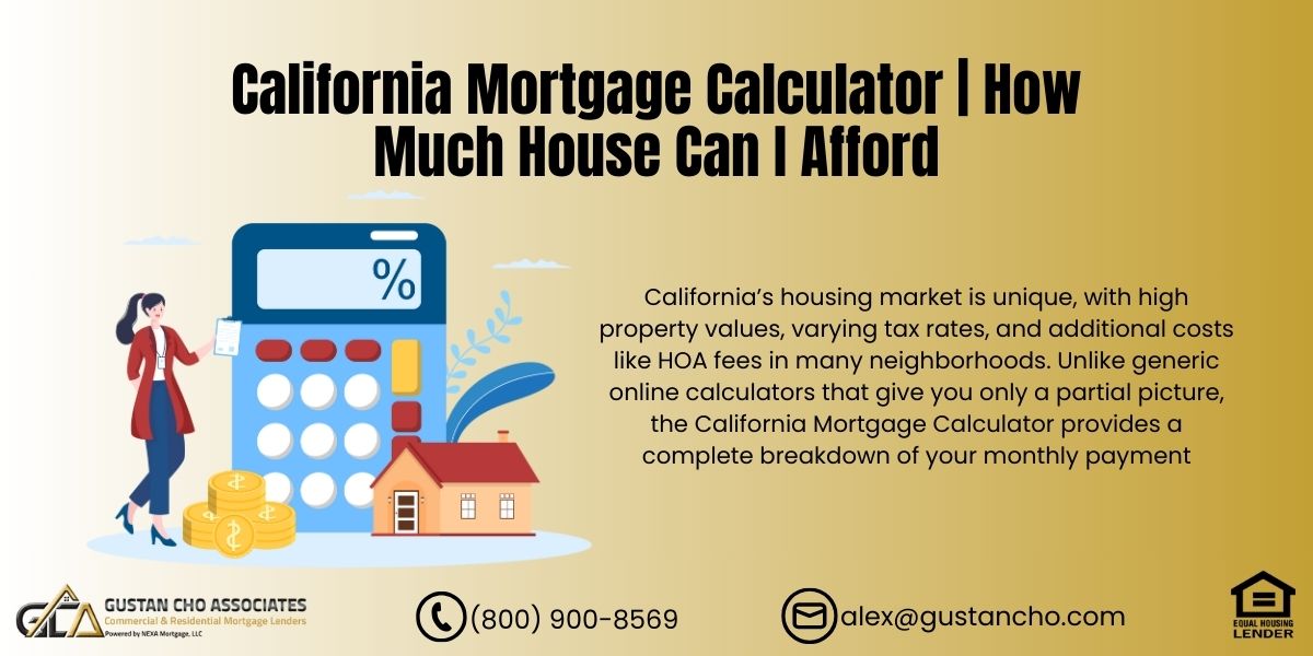 California Mortgage Calculator