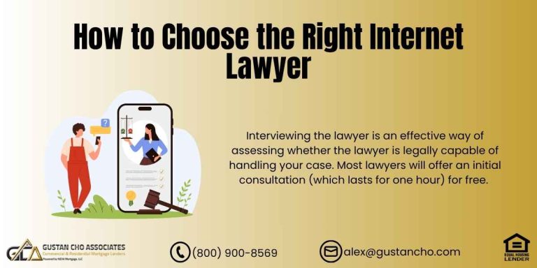 How to Choose the Right Internet Lawyer