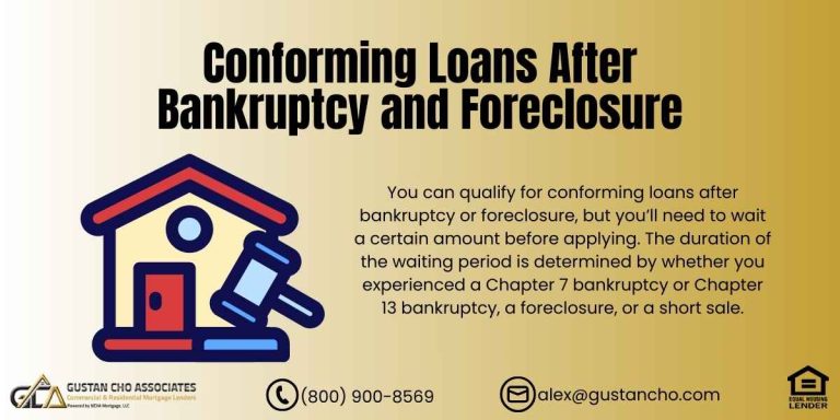 Conforming Loans After Bankruptcy and Foreclosure