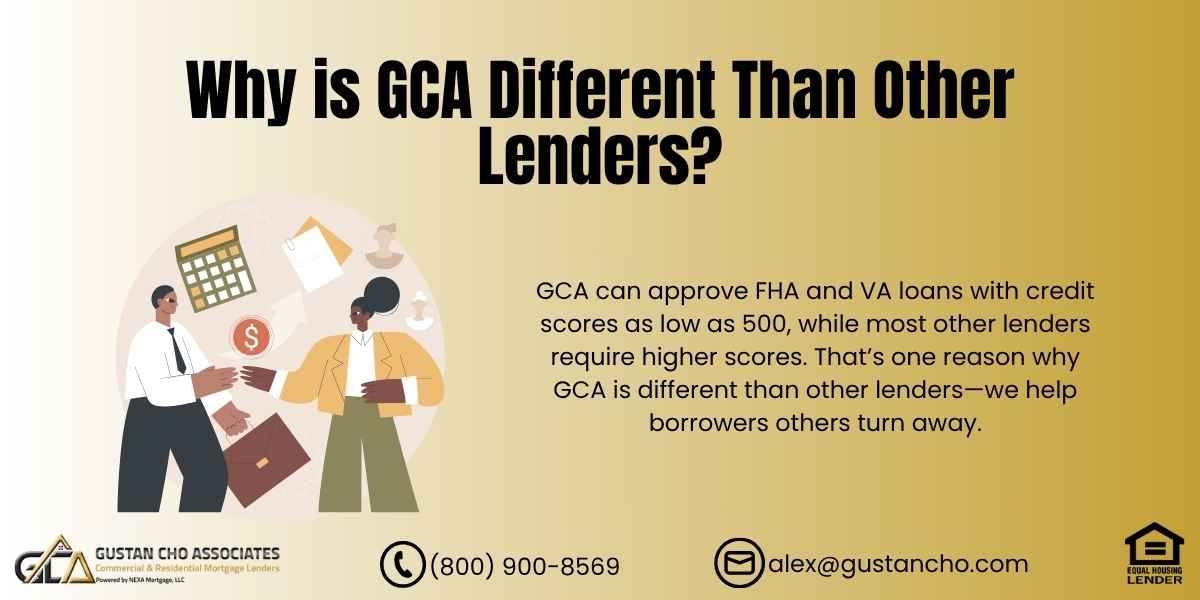 Why is GCA Different Than Other Lenders
