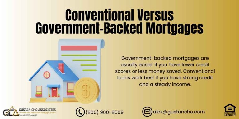 Conventional Versus Government-Backed Mortgages