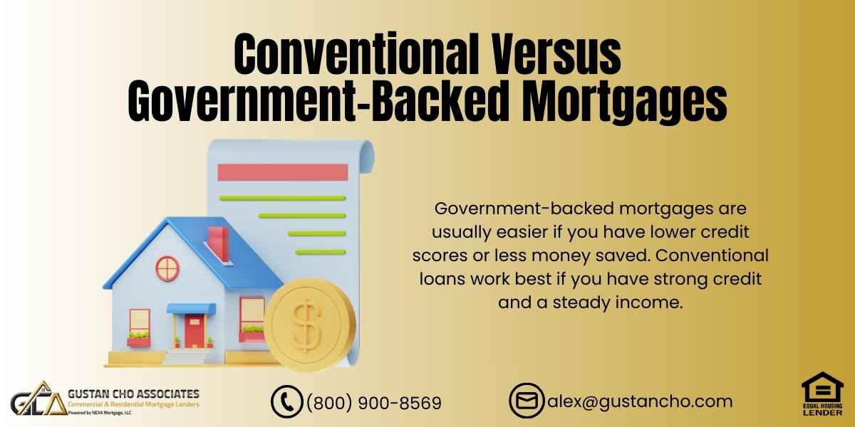 Conventional Versus Government-Backed Mortgages
