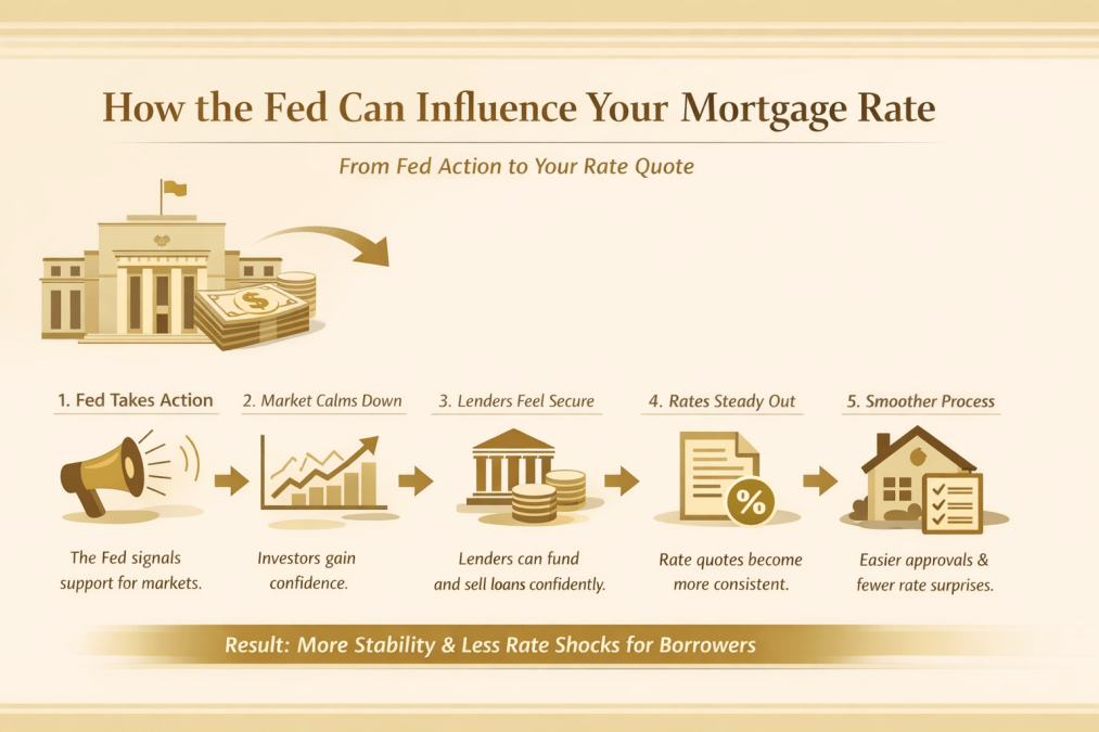 How the Fed Stabilizes the Mortgage Market